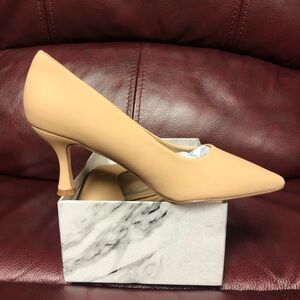 FaLasoso Women's Pointed Toe Heel 2.7 Inch Comfort Wedding Dress Pumps